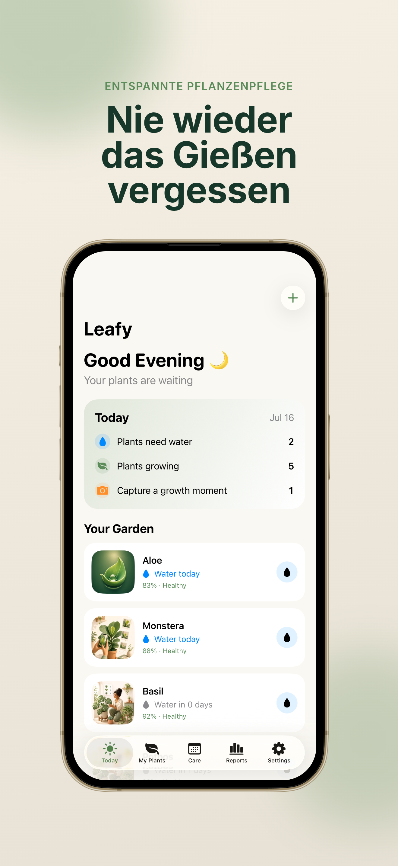 Leafy Days iPhone-Screenshot 1