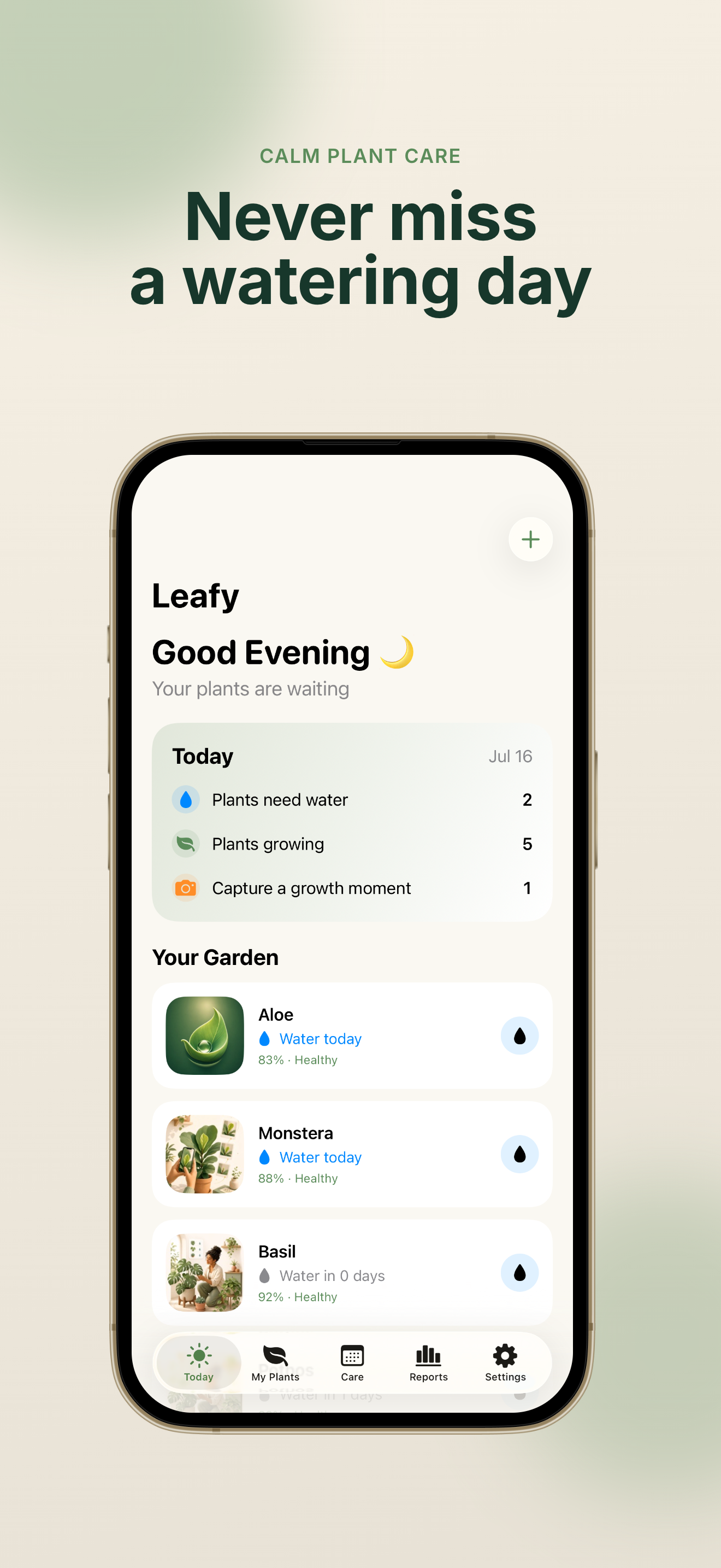 Leafy Days iPhone screenshot 1