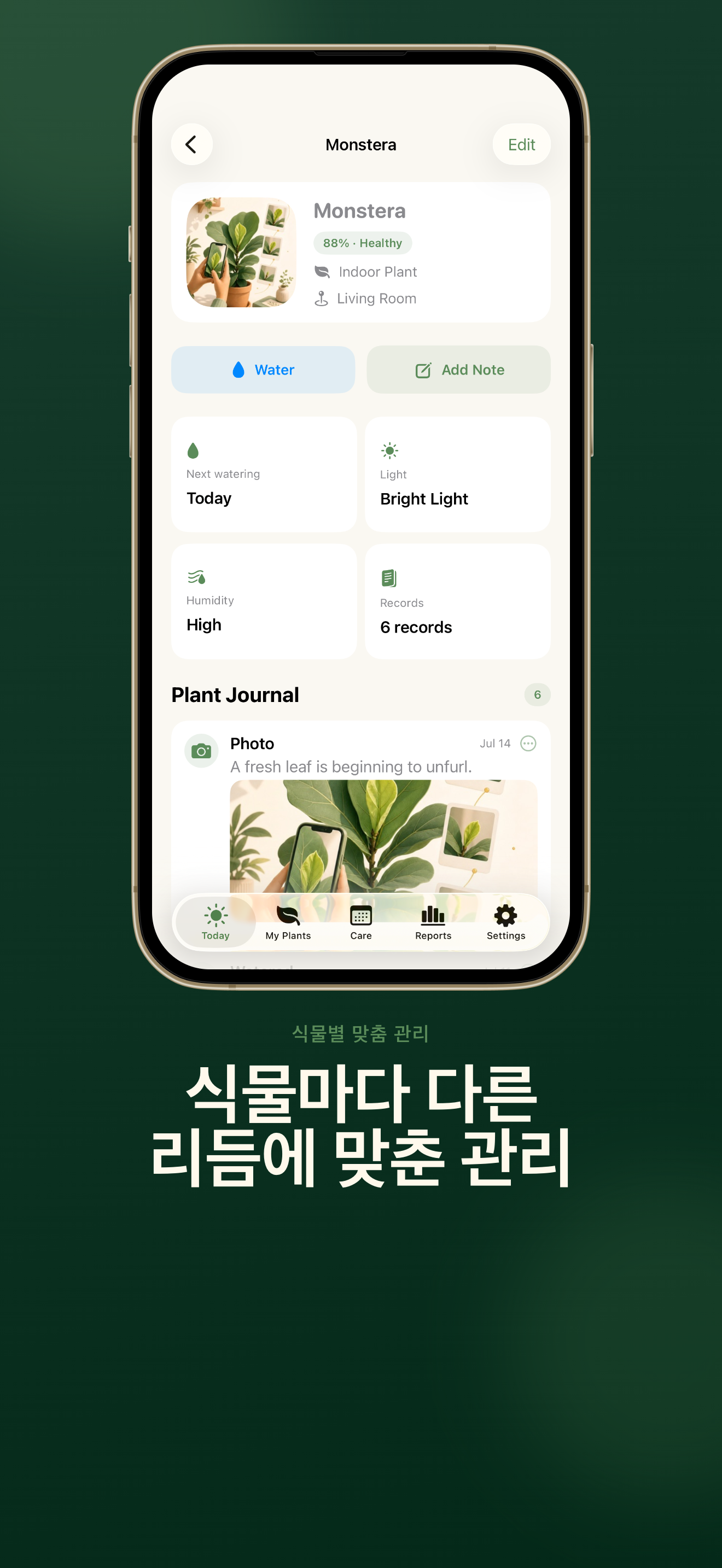 Leafy Days iPhone 스크린샷 3