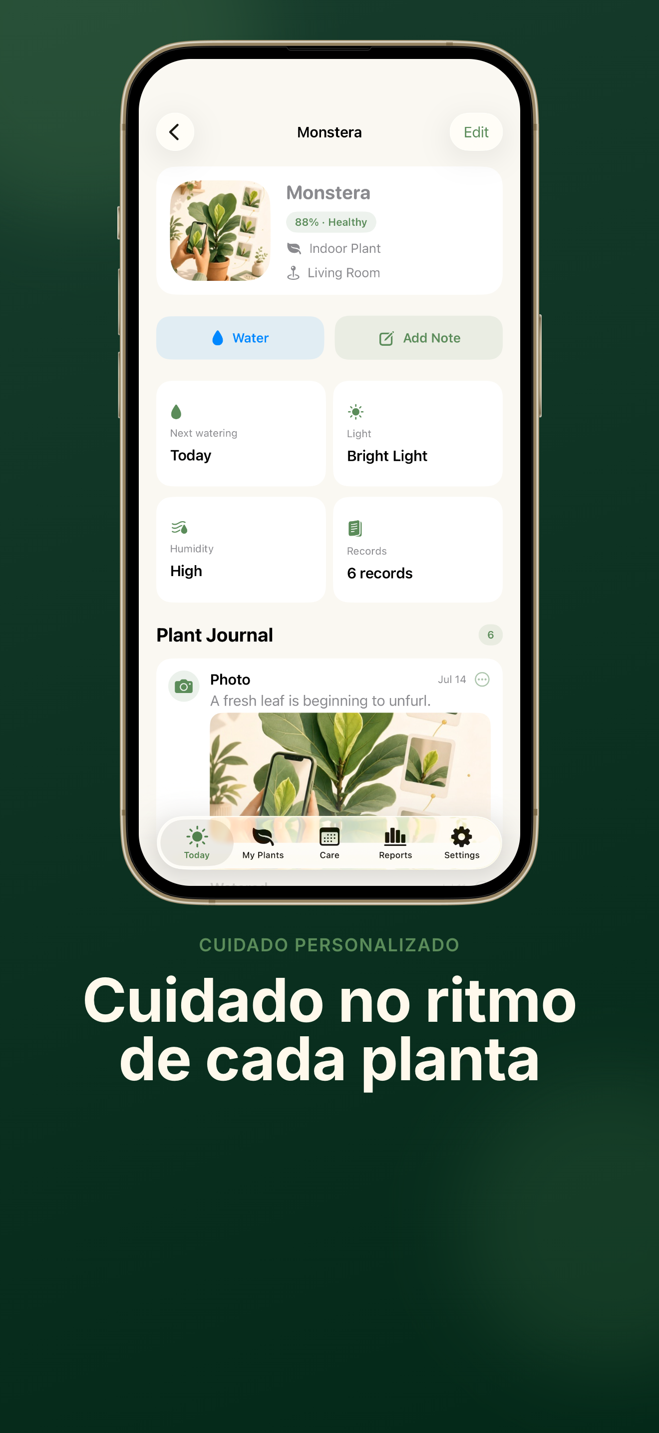Captura de tela Leafy Days no iPhone 3