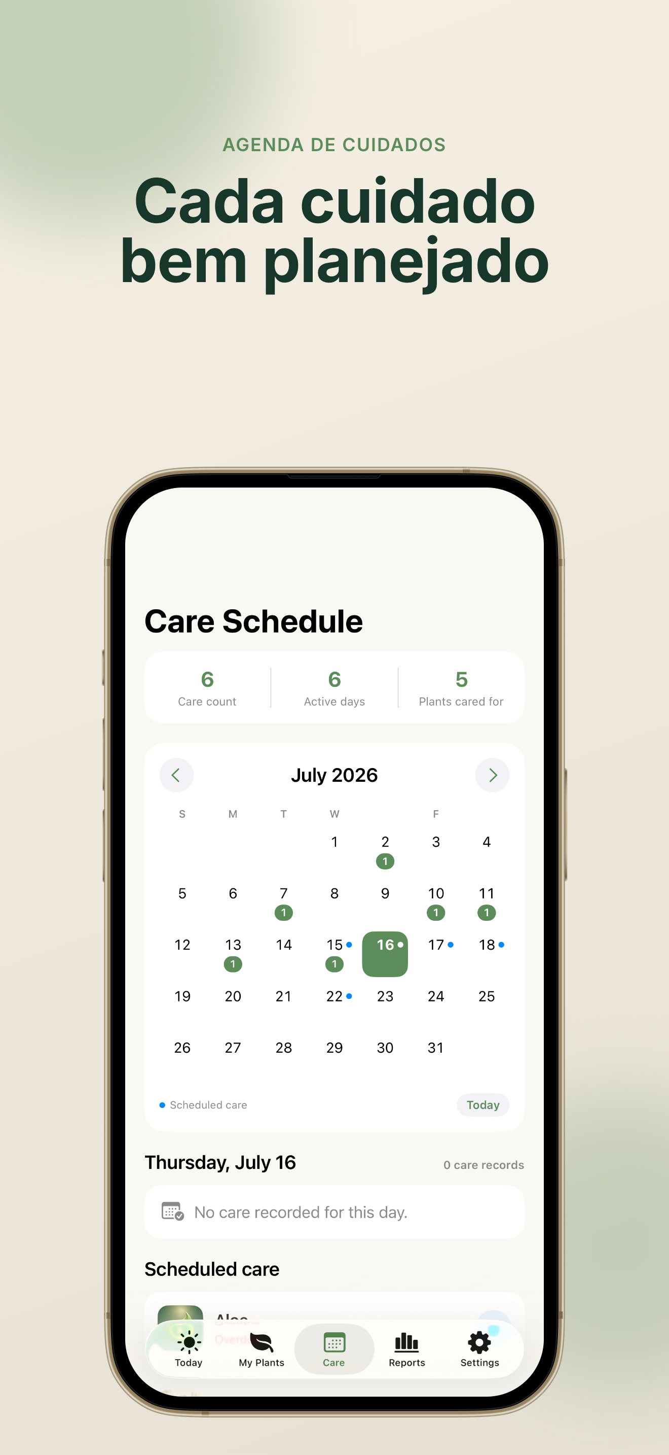 Captura de tela Leafy Days no iPhone 5